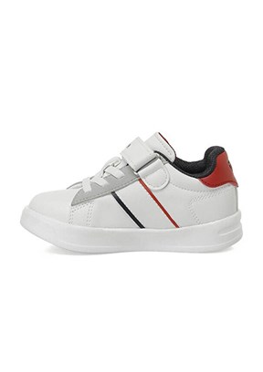 US POLO ASSN - A10202269912010 Erkek Çocuk Beyaz Sneaker Ayakkabı