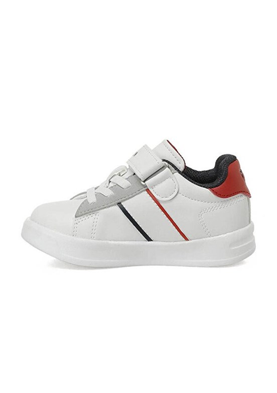 US POLO ASSN - A10202269912010 Erkek Çocuk Beyaz Sneaker Ayakkabı