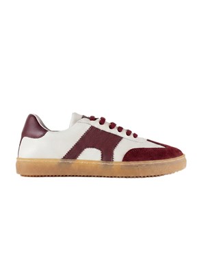 FLOOR Crema-Bordo Kadın Casual Ayakkabı