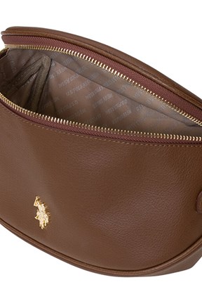 US POLO ASSN Kahverengi Kadın Bel Çantası