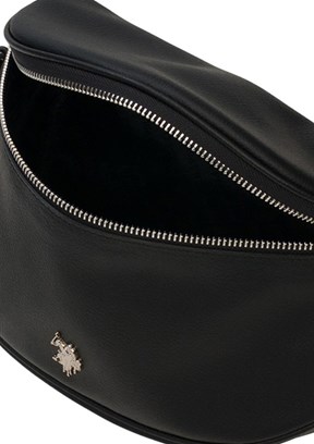 US POLO ASSN Siyah Kadın Bel Çantası