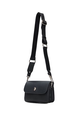 US POLO ASSN - US25600 Kadın Siyah Çapraz Çanta