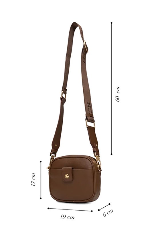 US POLO ASSN - US25602 Kadın Kahverengi Çapraz Çanta