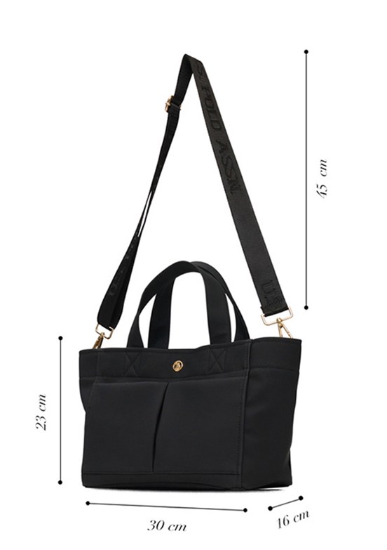 US POLO ASSN - US25654 Kadın Siyah Çapraz Çanta