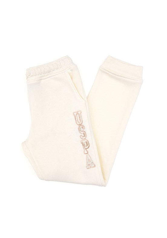 US POLO ASSN Beyaz Kız Çocuk Regular Pantolon