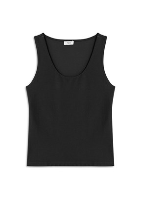 TWİST Siyah Kadın Askılı Basic T-shirt