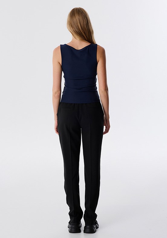 TWİST Lacivert Kadın Askılı Basic T-shirt