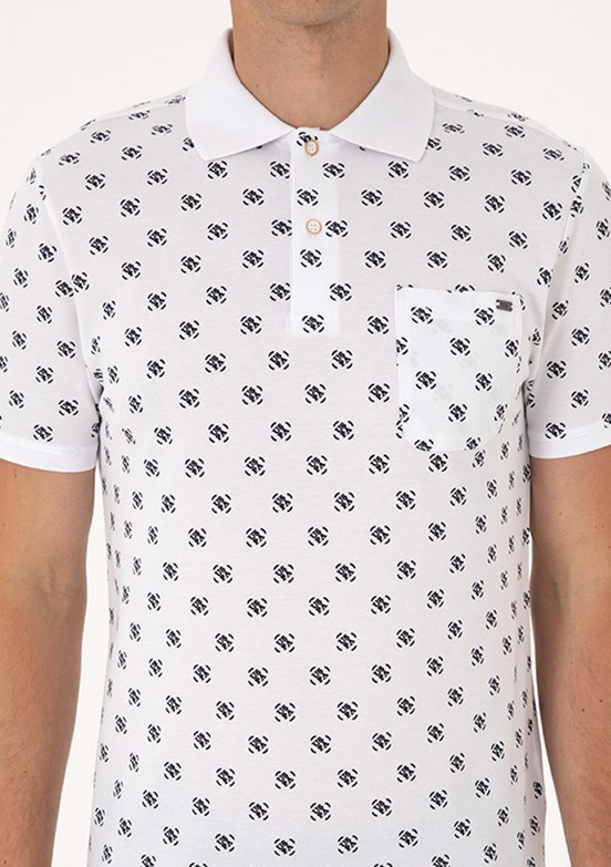 US POLO ASSN Beyaz Erkek Regular T-Shirt