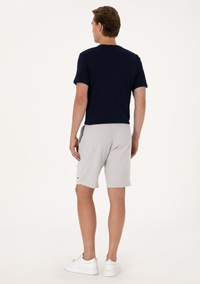 US POLO ASSN Gri Erkek Bermuda Şort