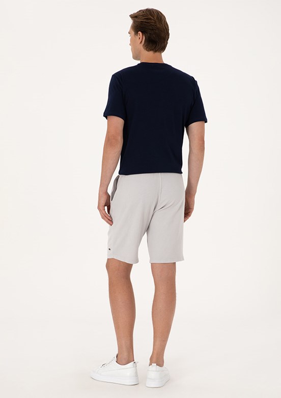 US POLO ASSN Gri Erkek Bermuda Şort