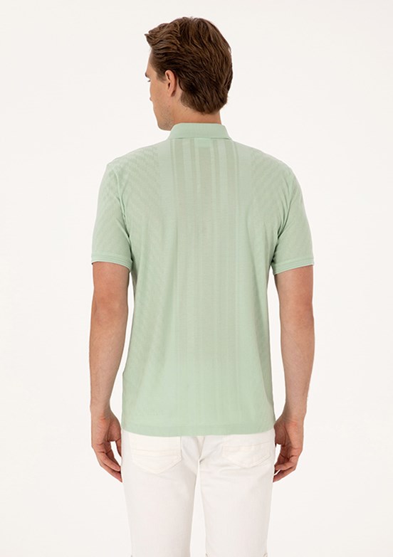 US POLO ASSN Yeşil Erkek Regular T-Shirt