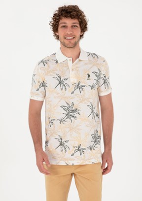 US POLO ASSN Beyaz Erkek Regular T-Shirt