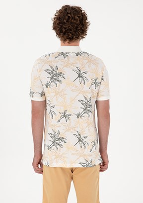 US POLO ASSN Beyaz Erkek Regular T-Shirt