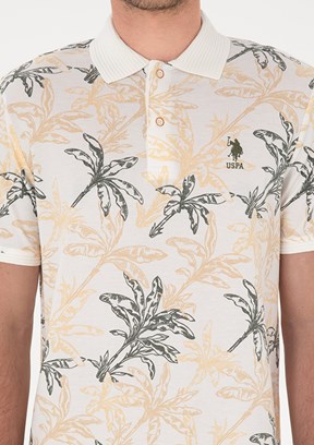 US POLO ASSN Beyaz Erkek Regular T-Shirt