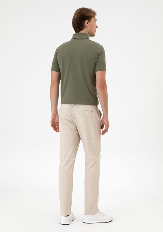 US POLO ASSN Kahverengi Erkek Chino Pantolon