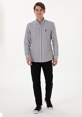 US POLO ASSN Siyah Erkek Slim Jean Pantolon
