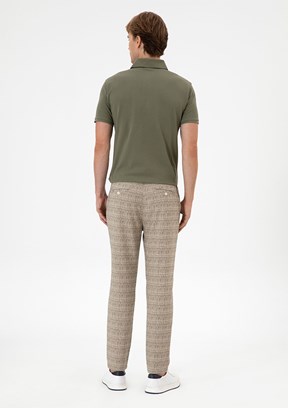US POLO ASSN Yeşil Erkek Chino Pantolon