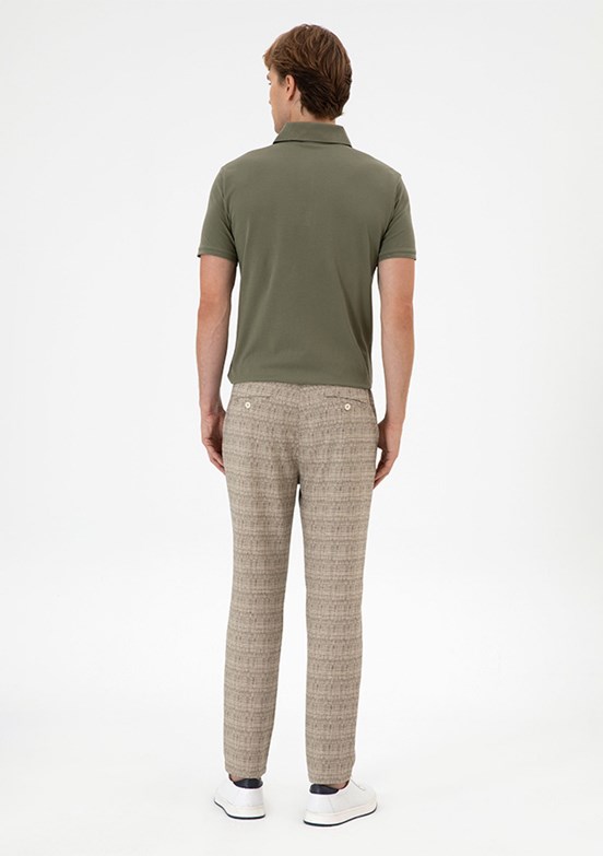 US POLO ASSN Yeşil Erkek Chino Pantolon