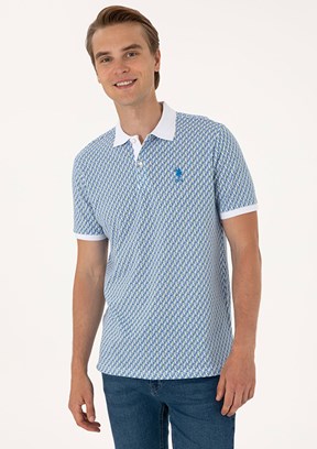 US POLO ASSN Beyaz Erkek Regular T-Shirt