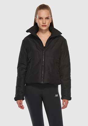 NEW BALANCE WNJ3427 Siyah Kadın Şişme Mont