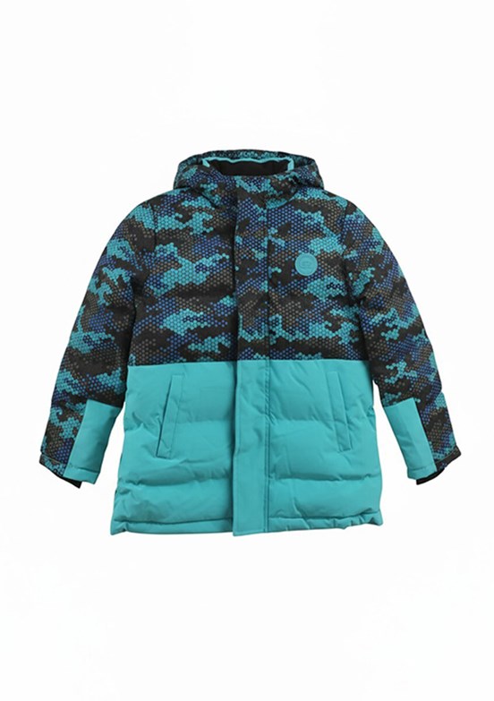 SKECHERS B Puffer  Mavi Erkek Çocuk Şişme Mont