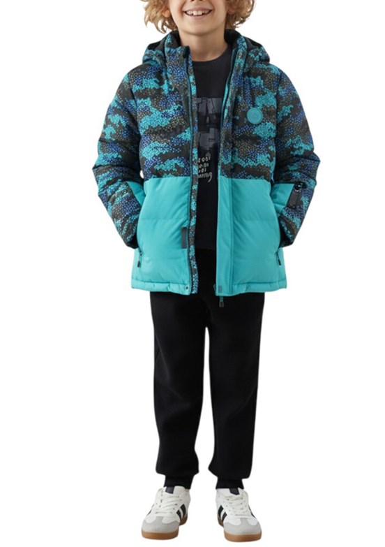 SKECHERS B Puffer  Mavi Erkek Çocuk Şişme Mont