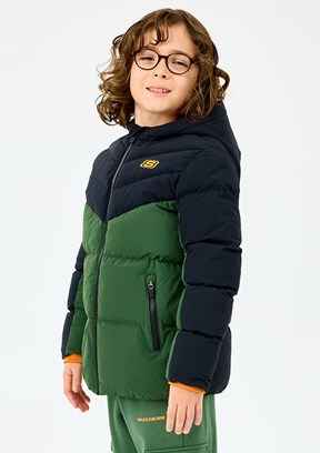 SKECHERS Siyah Erkek Çocuk B Puffer Şişme Mont
