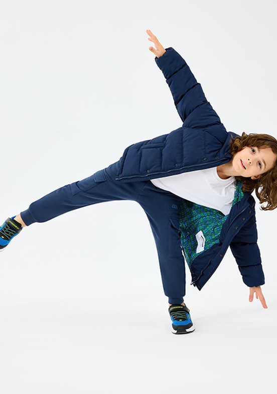 SKECHERS Çok Renkli Erkek Çocuk B Puffer Şişme Mont