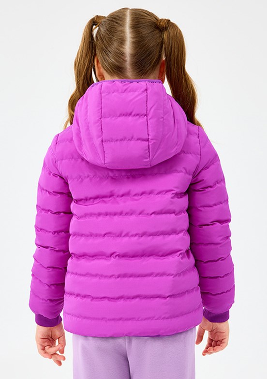 SKECHERS Mor Kız Çocuk G Double Sided Şişme Mont