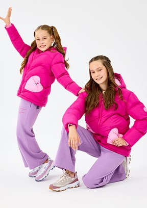 SKECHERS Pembe Kız Çocuk G Puffer Şişme Mont