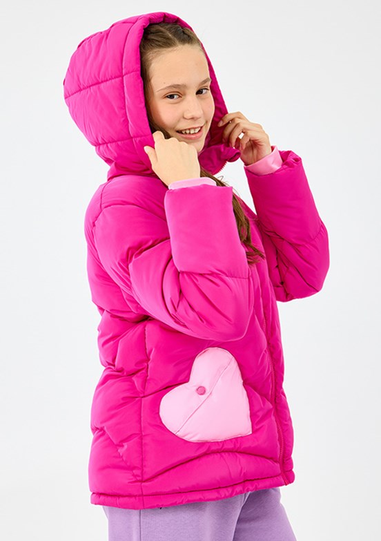 SKECHERS Pembe Kız Çocuk G Puffer Şişme Mont