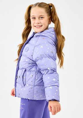 SKECHERS Lila Kız Çocuk G Puffer Şişme Mont