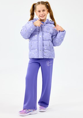 SKECHERS Lila Kız Çocuk G Puffer Şişme Mont