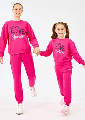 SKECHERS Pembe Kız Çocuk G Essentials Eşofman Altı