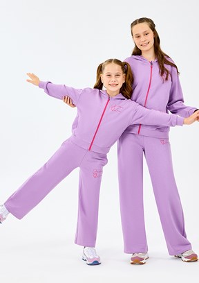 SKECHERS Mor Kız Çocuk G Lw Fleece Eşofman Altı