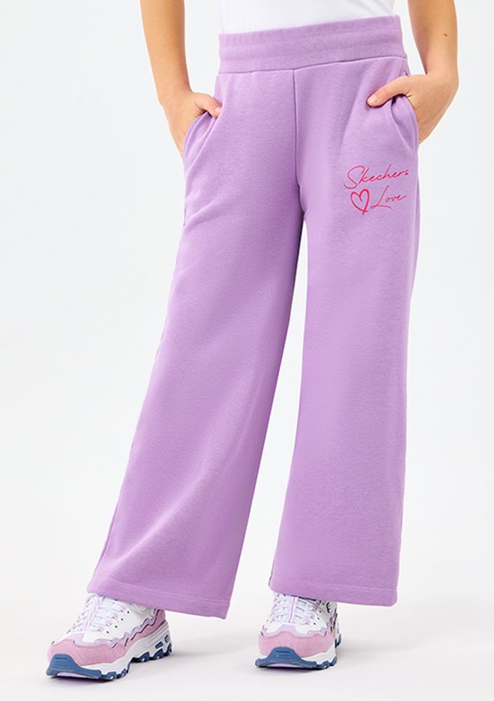 SKECHERS Mor Kız Çocuk G Lw Fleece Eşofman Altı