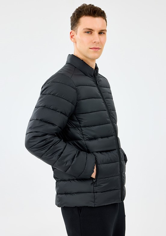 SKECHERS M Essential Outerwear Siyah Erkek Şişme Mont