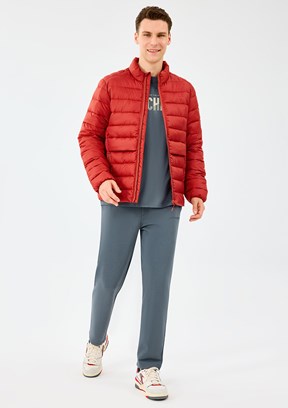 SKECHERS M Essential Outerwear Kırmızı Erkek Şişme Mont
