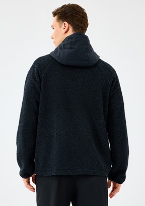 SKECHERS Siyah Erkek M Comfort Kapüşonlu Mont