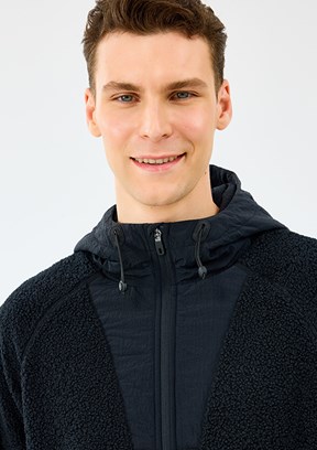 SKECHERS Siyah Erkek M Comfort Kapüşonlu Mont