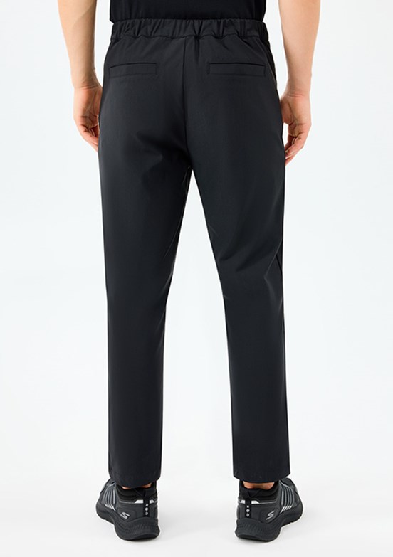 SKECHERS Siyah Erkek M Coated Slim Eşofman Altı