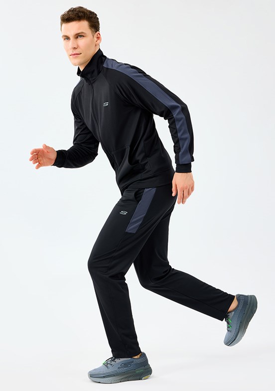 SKECHERS Siyah Erkek SKECHERS M Performance Track Suit - S212165