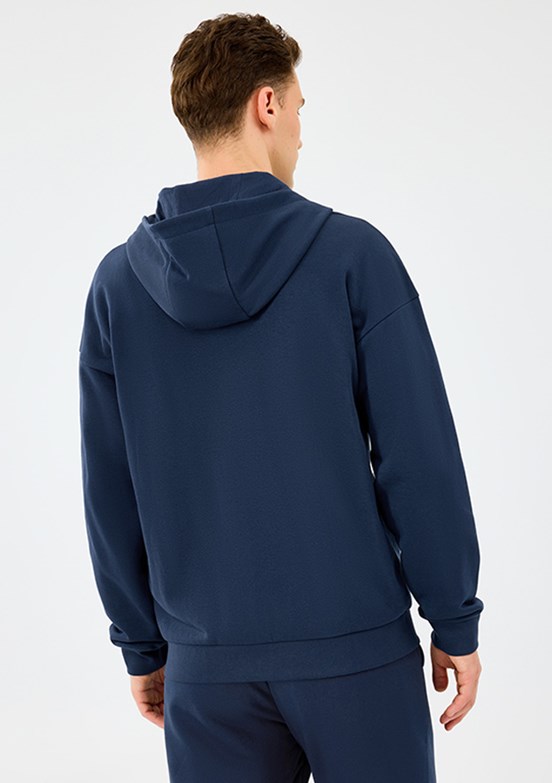 SKECHERS Çok Renkli Erkek Fermuarlı Kapüşonlu Sweatshirt