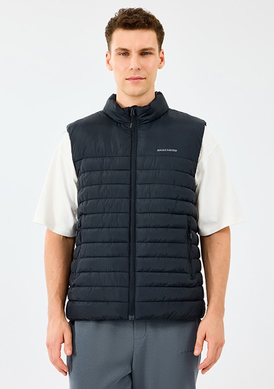 SKECHERS Siyah Erkek Şişme Yelek