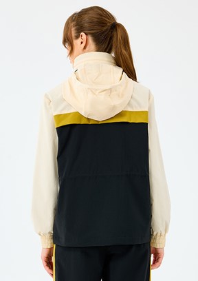 SKECHERS Ekru Kadın W Adjustable Waisted Full Zip Fermuarlı Mont