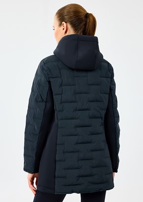 SKECHERS Siyah Kadın W Full Zip Fermuarlı Mont
