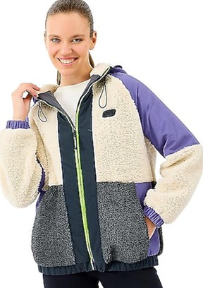 SKECHERS W Outdoor Fleece Full Zip She Lila Kadın Polar Mont