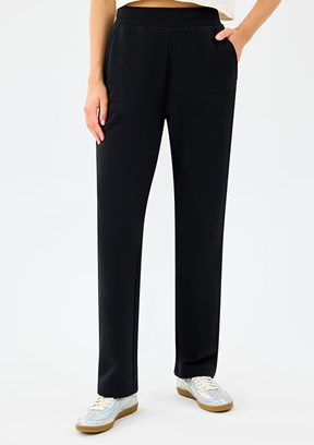 SKECHERS Siyah Kadın W Essential Regular Eşofman Altı