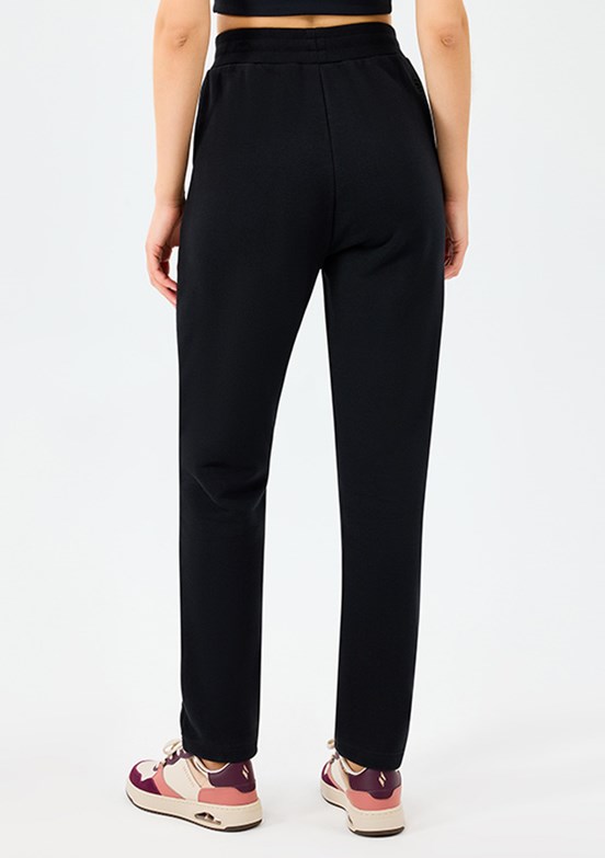 SKECHERS Siyah Kadın W Essential Slim Eşofman Altı