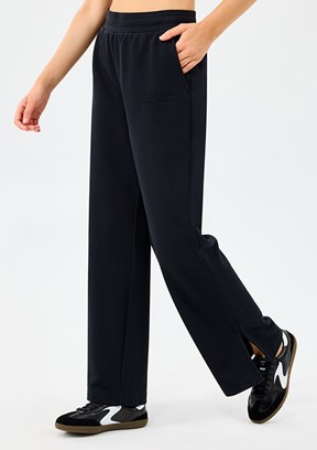 SKECHERS Siyah Kadın W Essential Wide Leg Eşofman Altı